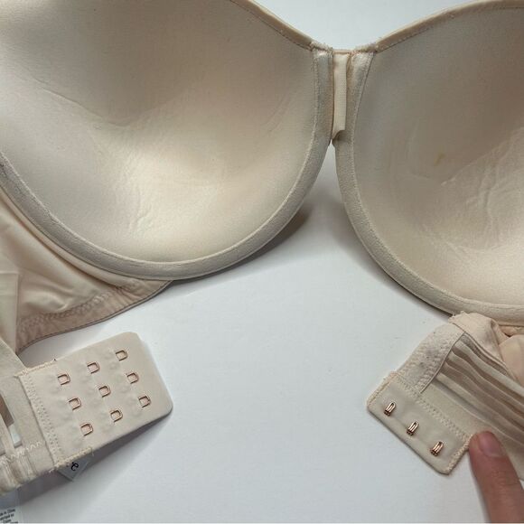 Le Mystere Cream lined Bra 36DDD 36F - Picture 12 of 13